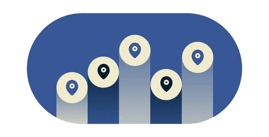 Connect 5 Locations At Once Blue 54b5aa65e305214e1788410819b67aa4